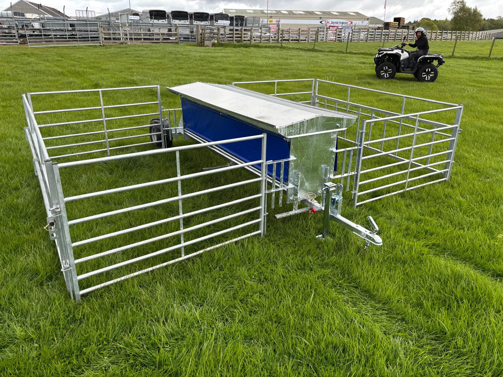 ATV Lamb Creep Feeder with Pen